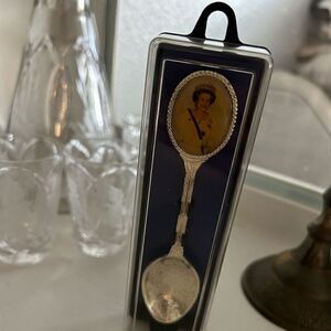 Vintage Queen Elizabeth II Commemorative Spoon | England | Collectible